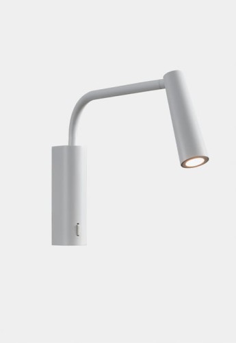 Lampa ścienna wewnętrzna GAMMA EXTEND biały - LED 3.2W 2700K 137lm ON-OFF IP20 - LEDS C4