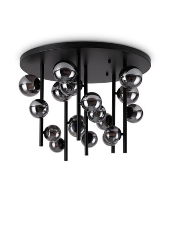 Lampa sufitowa wewnętrzna PERLAGE PL18 przydymiony szary - G9 max 9x15W 220-240V IP20