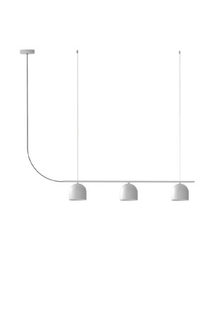 Lampa wisząca wewnętrzna RIO CHANDELIER 3 matowy biały - G9 220-240V IP20 ON-OFF - ROBIN 