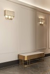 Kinkiet VERNO Parette Old Gold - 2xE14 max 12W LED 230V IP20