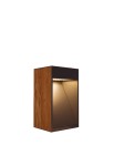 Oprawa zewnętrzna stojąca NATU - 12W LED 220-240V 3000K 297lm 48° CRI>80 IP65 dł.30 cm drewno+antracyt
