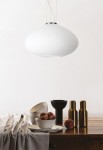 Lampa wisząca wewnętrzna PLISSE' SP1 D45 chrom - E27 1x60W 220-240V AC IP20