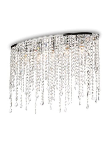 Lampa sufitowa wewnętrzna RAIN PL5 chrom - E14 5x40W 220-240V AC IP20