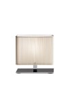 Lampa stołowa CLAVIUS XP piaskowy-chrom - E14 1x42W 220-240V AC IP20 - AXOLIGHT