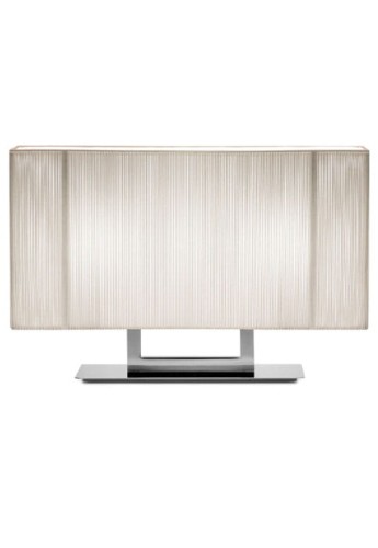 Lampa stołowa CLAVIUS G biały-chrom - E27 2x70W 220-240V AC IP20 - AXOLIGHT