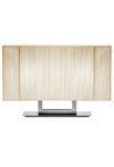 Lampa stołowa CLAVIUS G piaskowy-chrom - E27 2x70W 220-240V AC IP20 - AXOLIGHT