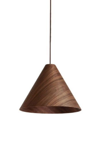 Lampa wisząca wewnętrzna WOODY - ⌀45cm E27 Max.20W LED IP20 drewno orzechowe