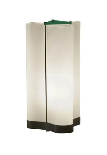 Lampa stołowa CABANON brązowo-zielona - LED E27 25W 230V IP20 - NEMO