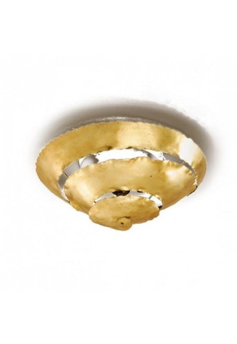 LampadariLampa sufitowa BUCCIA Ø40 antyczne złoto - 5x10W E14 220V IP20 - MM Lampadari