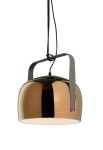 Lampa wisząca wewnętrzna BAG SE154 AR INT błyszcząca brązowa ceramika - E27 1x77W LED 220-240V IP20 - KARMAN