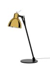 Lampa stołowa LUXY T0 GLAM metaliczny czarny-błyszczący złoty - 1xE14 LED 220-240V 50 Hz IP20 - ROTALIANA