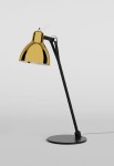 Lampa stołowa LUXY T0 GLAM metaliczny czarny-błyszczący złoty - 1xE14 LED 220-240V 50 Hz IP20 - ROTALIANA