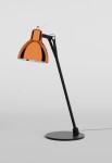 Lampa stołowa LUXY T0 GLAM metaliczny czarny-błyszczący miedziany - 1xE14 LED 220-240V 50 Hz IP20 - ROTALIANA